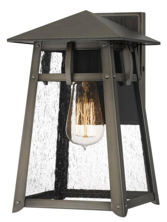 Quoizel Other - Quoizel Merle Outdoor Wall Lantern Burnished Bronze Industrial Rustic Farmhouse